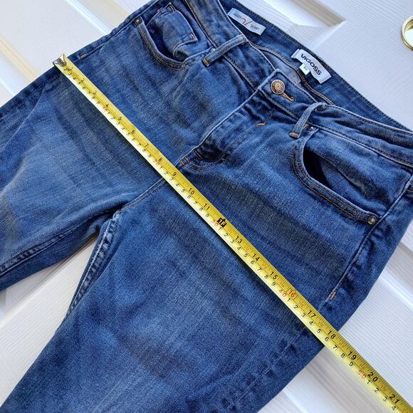 Vigoss Jagger Skinny Dark Wash 30 distressed  31"W 28"L ripped destruction - Picture 12 of 16